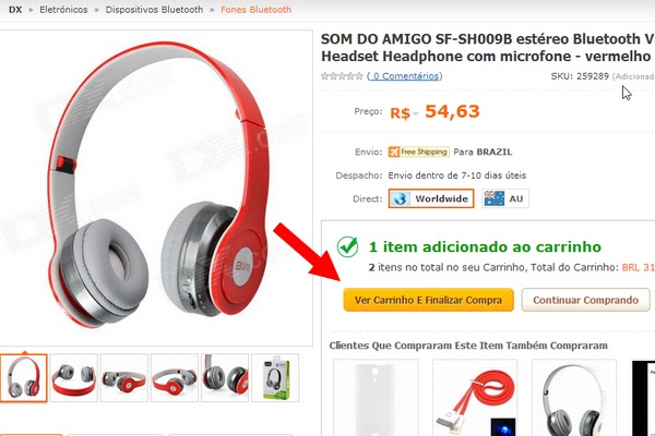 Como Comprar no DealExtreme Pagando com Boleto Bancário