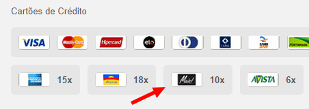 Sites que aceitam o Cartão de crédito Mais!