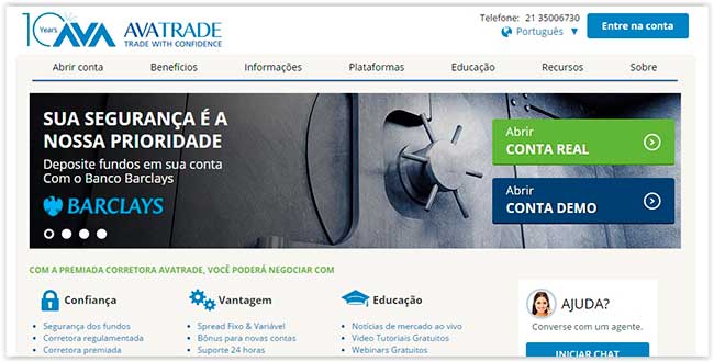 Melhores Corretoras Forex para Brasileiros